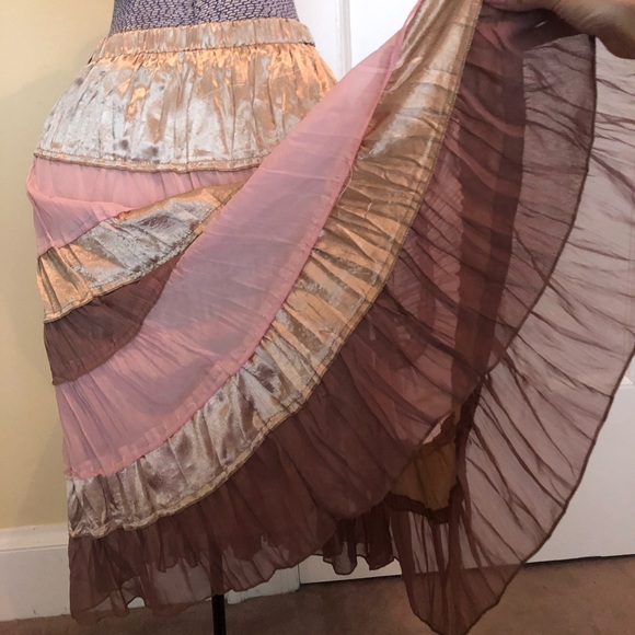 Vintage silk skirt from Marbella - Picture 3 of 6